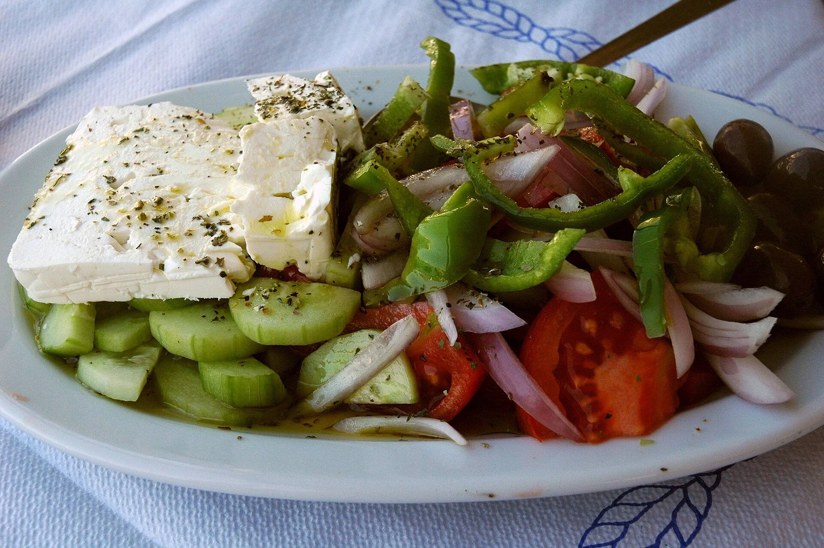 Ελληνική χωριάτικη σαλάτα
